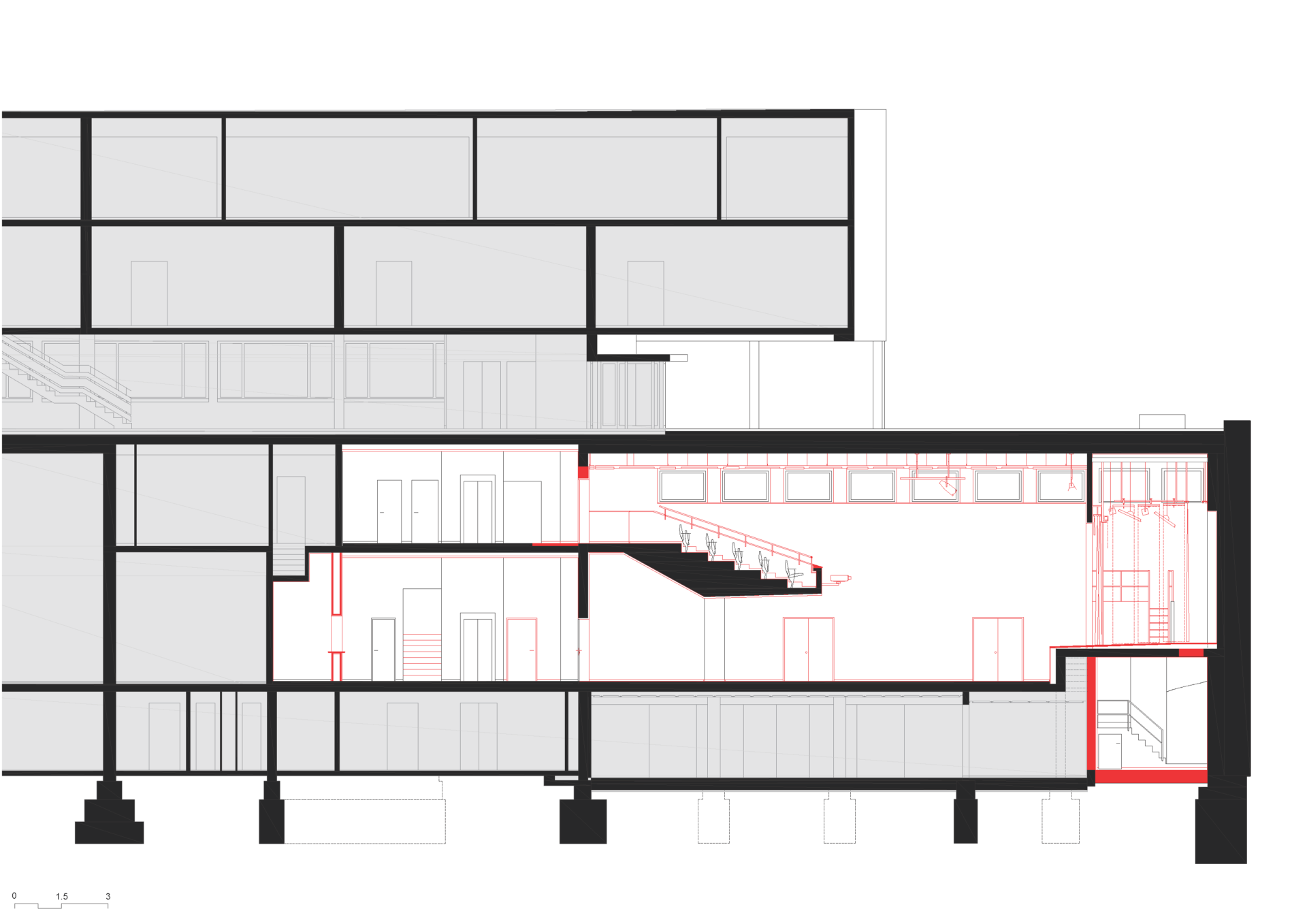 Longitudinal section